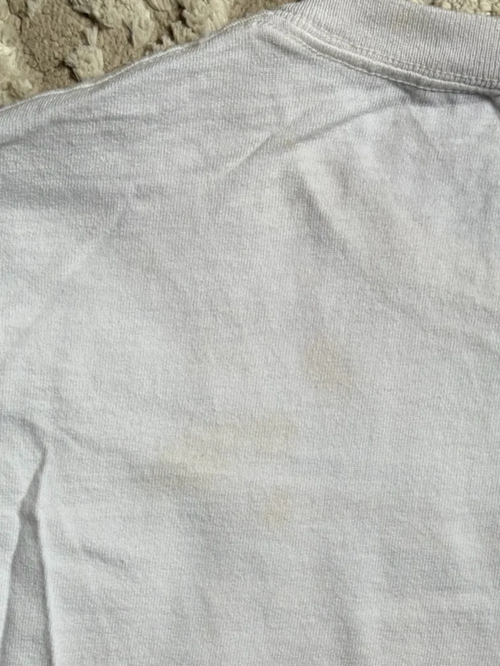 Delta White Short Sleeve Tee with Gold Beer Graphic - Picture 6 of 6